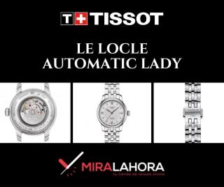 ¡Descubre la elegancia atemporal con el reloj TISSOT LE LOCLE AUTOMATIC LADY! ??

?? La colección Le