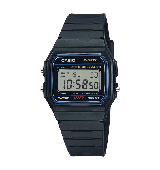 CASIO COLLECTION F-91W-1YEG