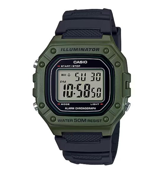 CASIO COLLECTION W-218H-3AVEF