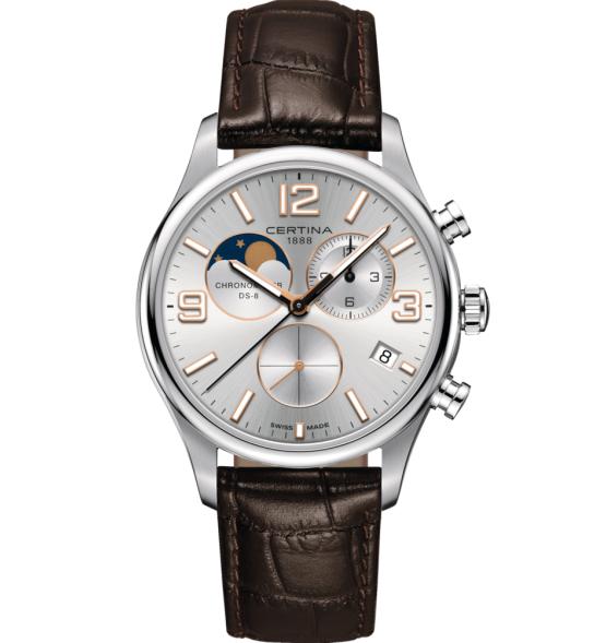 CERTINA DS-8 MOON PHASE 42MM C033.460.16.037.00