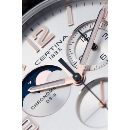 CERTINA DS-8 MOON PHASE 42MM C033.460.16.037.00