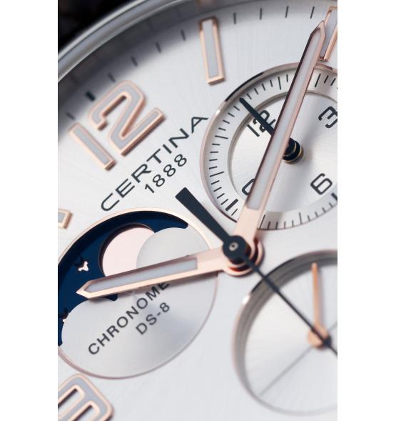 CERTINA DS-8 MOON PHASE 42MM C033.460.16.037.00