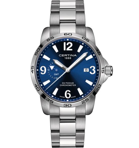 CERTINA DS PODIUM GMT 41MM C034.455.11.040.00