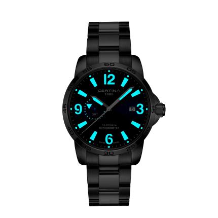 CERTINA DS PODIUM GMT 41MM C034.455.11.040.00