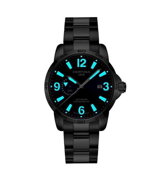 CERTINA DS PODIUM GMT 41MM C034.455.11.040.00