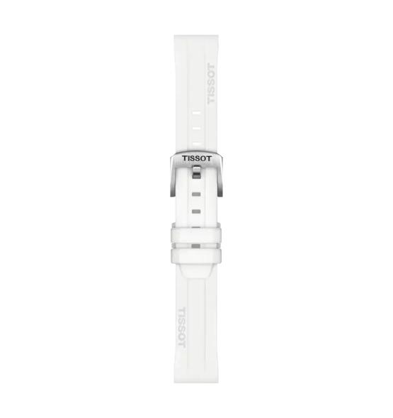 CORREA DE SILICONA BLANCA OFICIAL TISSOT 18 MM T603047457