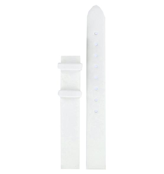 CORREA BLANCA TISSOT OFICIAL SIN HEBILLA 12 MM T610014601
