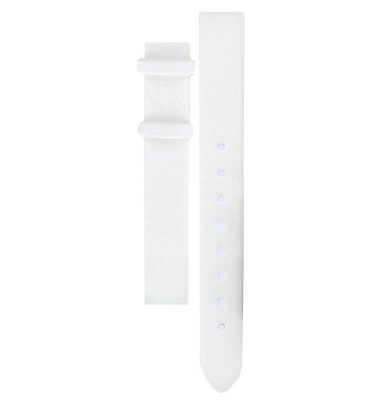 CORREA BLANCA TISSOT OFICIAL SIN HEBILLA 12 MM T610014601