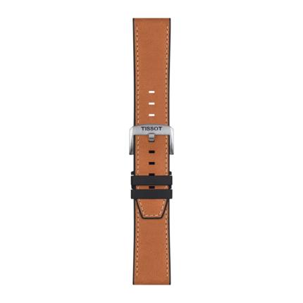 CORREA DE CUERO MARRÓN TISSOT OFICIAL 23 MM T852047777