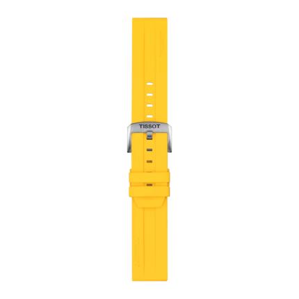 CORREA DE SILICONA AMARILLA TISSOT OFICIAL 22 MM T852047916