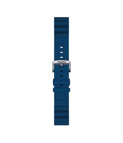 CORREA DE SILICONA AZUL TISSOT OFICIAL 22 MM T852047175