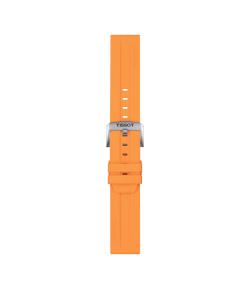CORREA DE SILICONA NARANJA TISSOT OFICIAL 22 MM T852047918