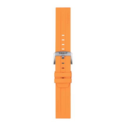 CORREA DE SILICONA NARANJA TISSOT OFICIAL 22 MM T852047918