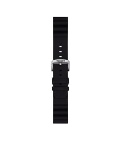 CORREA DE SILICONA NEGRA TISSOT OFICIAL 22 MM T852047179