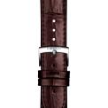 CORREA MARRÓN DE PIEL OFICIAL TISSOT 20 MM T852043013