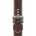 CORREA MARRÓN DE PIEL OFICIAL TISSOT 22 MM T852044980
