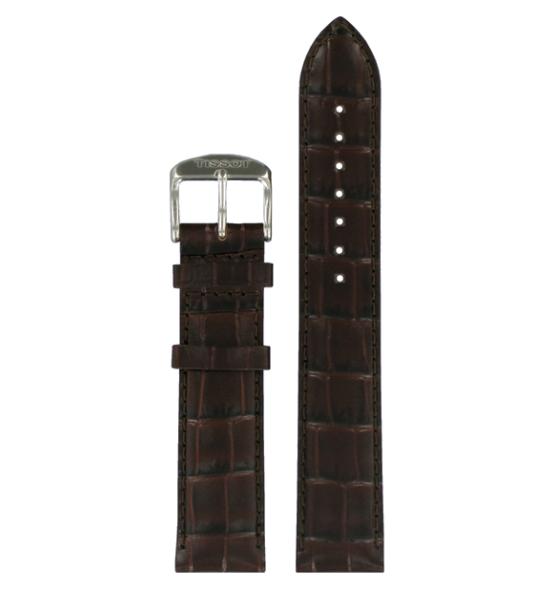 CORREA MARRÓN OFICIAL TISSOT 19 MM T600031379