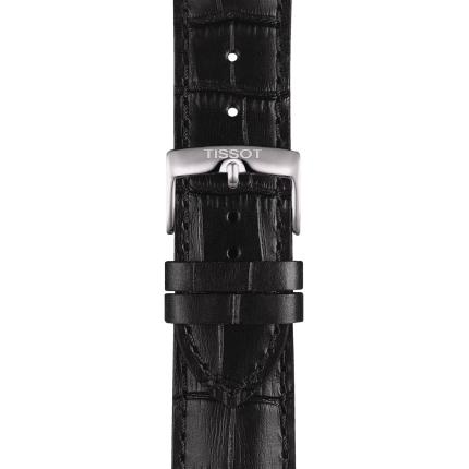 CORREA NEGRA DE PIEL OFICIAL TISSOT 22 MM T852041653