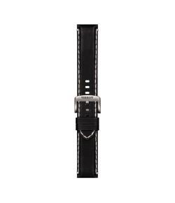 CORREA NEGRA DE PIEL OFICIAL TISSOT 22 MM T852044982