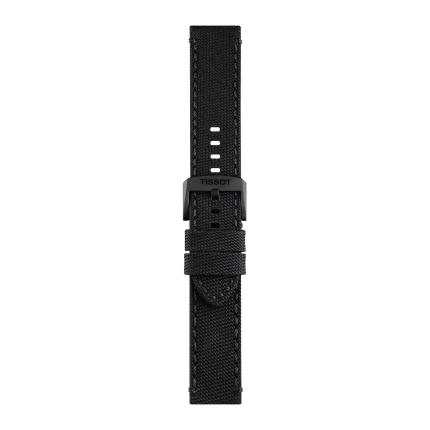 CORREA NEGRA DE TELA OFICIAL TISSOT 22 MM T852044936