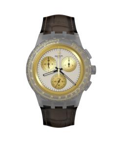 SWATCH CHRONO PLASTIC GOLDEN RADIANCE 42MM SUSM100