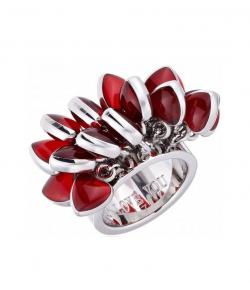 LOVE EXPLOSION RING S/S RED JRR016-5