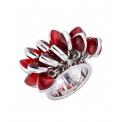 LOVE EXPLOSION RING S/S RED JRR016-9