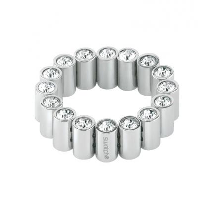 LUSTRO RING STEEL CRYSTAL JRM015-7