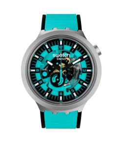 SWATCH BIG BOLD IRONY MINT TRIM 47MM SB07S111