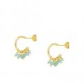 MISURA PENDIENTES ACUARELA DORADO PEN885