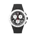 SWATCH CHRONO PLASTIC NOTHING BASIC ABOUT BLACK 42MM SUSB420