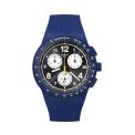 SWATCH CHRONO PLASTIC NOTHING BASIC ABOUT BLUE 42MM SUSN418