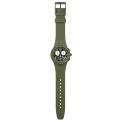 SWATCH CHRONO PLASTIC NOTHING BASIC ABOUT GREEN 42MM SUSG406