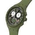 SWATCH CHRONO PLASTIC NOTHING BASIC ABOUT GREEN 42MM SUSG406