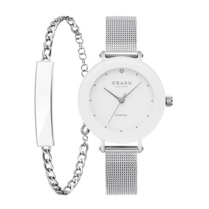 OBAKU LILJE STEEL 32MM V299LXCWMC-EJBCW