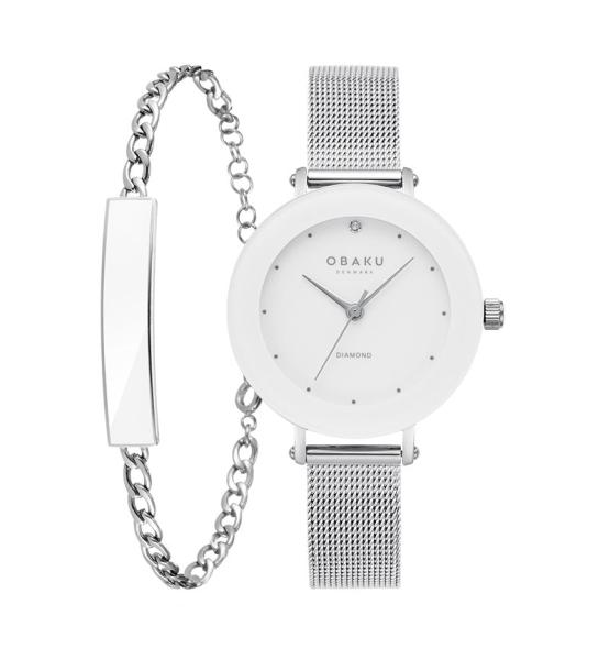 OBAKU LILJE STEEL 32MM V299LXCWMC-EJBCW