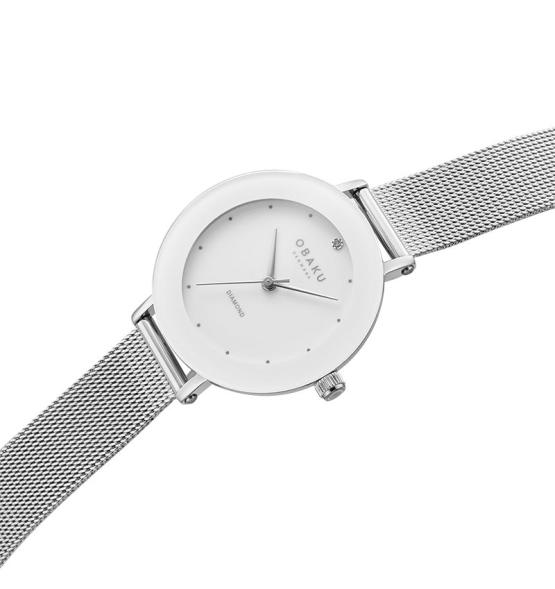 OBAKU LILJE STEEL 32MM V299LXCWMC-EJBCW