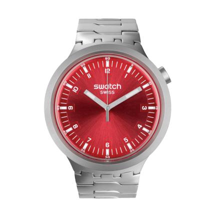SWATCH BIG BOLD IRONY SCARLET SHIMMER 47MM SB07S104G