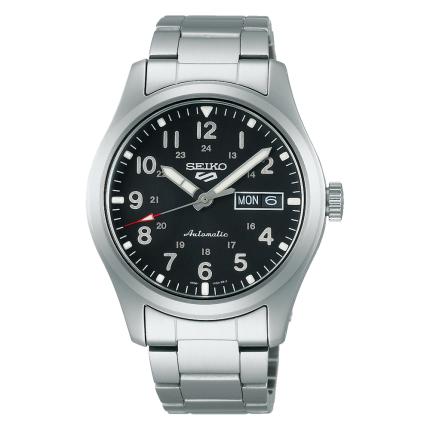 SEIKO 5 SPORTS FIELD STYLE NEGRO SRPG27K1 39,40MM