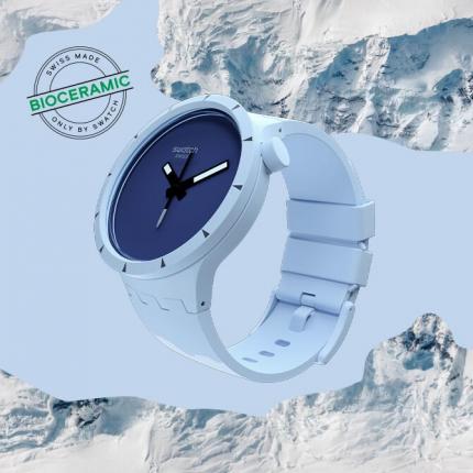 SWATCH BIG BOLD BIOCERAMIC ARCTIC SB03N102