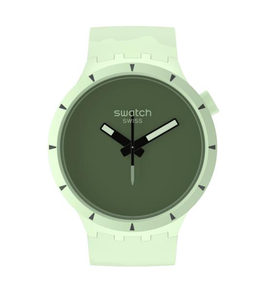 SWATCH BIG BOLD BIOCERAMIC FOREST 47MM SB03G100