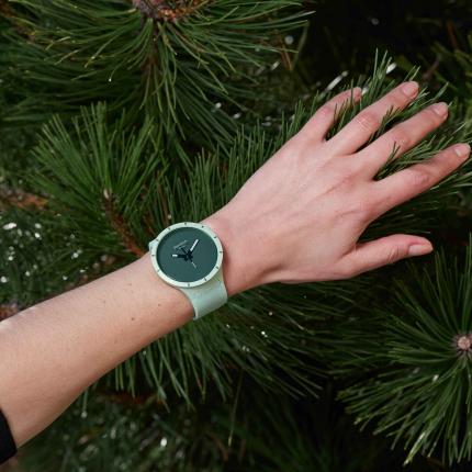 SWATCH BIG BOLD BIOCERAMIC FOREST 47MM SB03G100