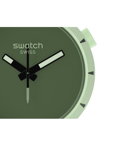 SWATCH BIG BOLD BIOCERAMIC FOREST 47MM SB03G100