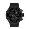 SWATCH BIG BOLD CHRONO CHECKPOINT BLACK SB02B400