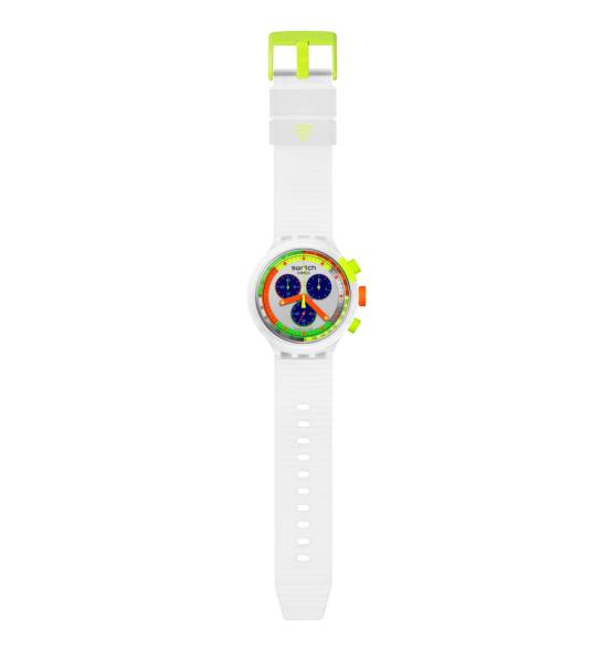 SWATCH BIG BOLD CHRONO NEON JELLY PAY! SB02K101-5300 47MM