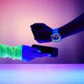 SWATCH BIG BOLD CHRONO NEON JELLY PAY! SB02K101-5300 47MM