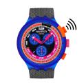 SWATCH BIG BOLD CHRONO NEON PARTY TO THE MAX PAY! 47 MM