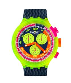 SWATCH BIG BOLD CHRONO NEON TO THE MAX 41MM SB06J100