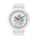 SWATCH BIG BOLD CLEARLY BOLD 47MM SB01K100