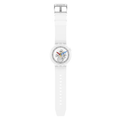 SWATCH BIG BOLD CLEARLY BOLD 47MM SB01K100